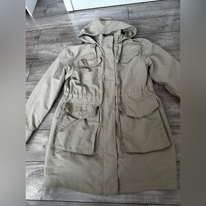 Women's Utility Rain Jacket - Universal Thread Brown Small